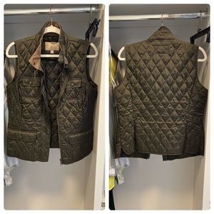 Quilted utility vest